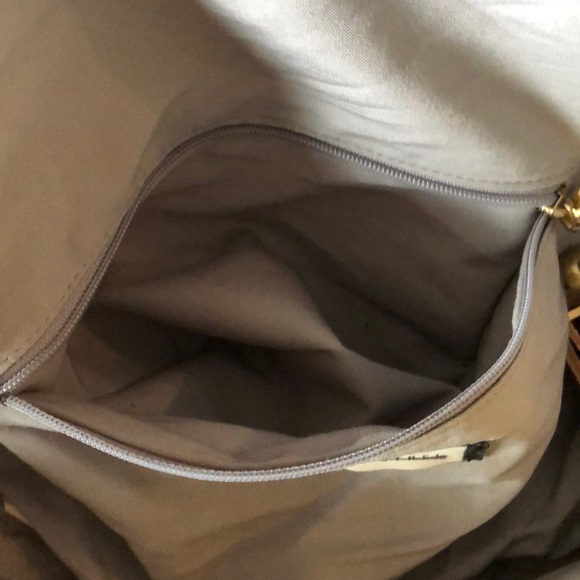 Kestrel Lrg Coated Canvas Lthr Duffel Bag Wkender - Picture 8 of 8